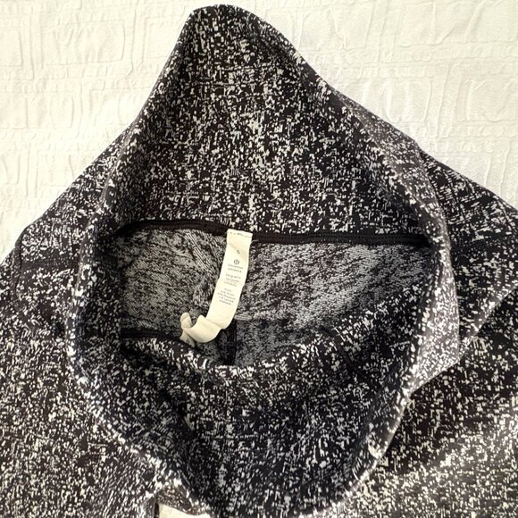 Lululemon Wunder Under Hi-Rise 30" Luxtreme Leggings Black White Luon Jacquard 6 - Picture 5 of 10